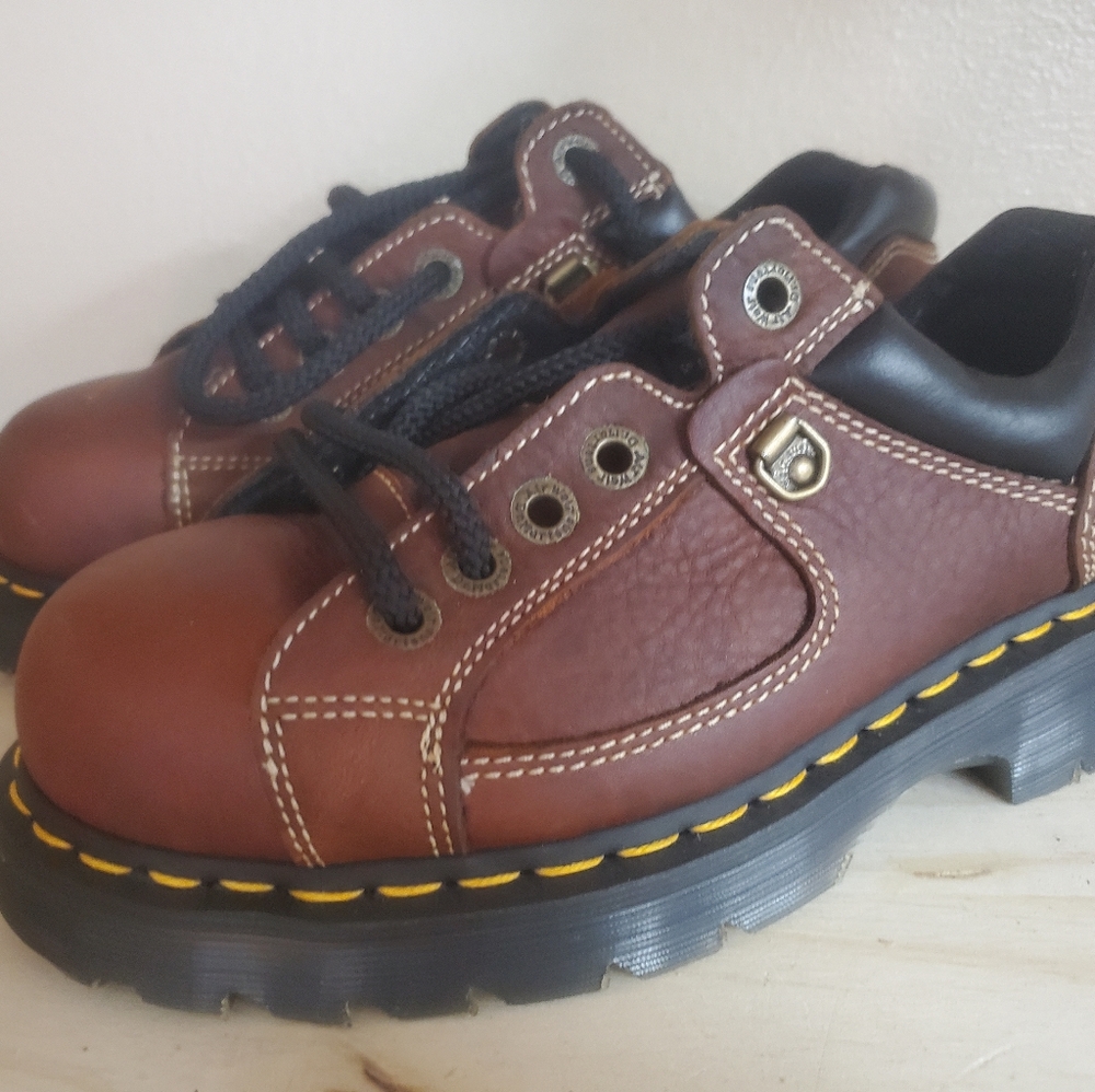 DM's industrial gunby steel toe shoes